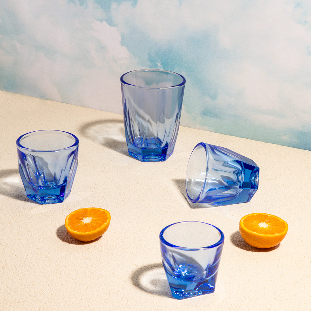 Vero Espresso Glass Ocean Blue