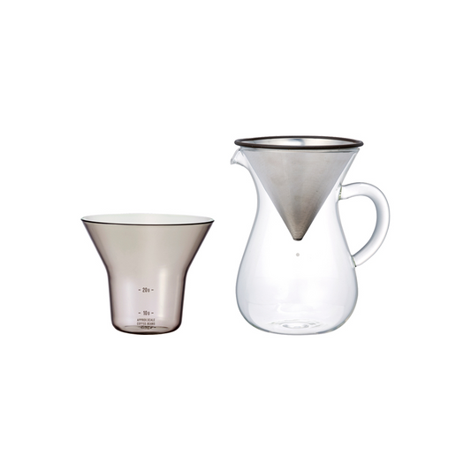 SCS coffee carafe set 2 cups