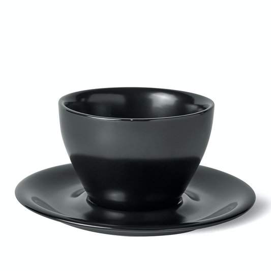 Meno Small Latte Cappuccino Cup/Saucer