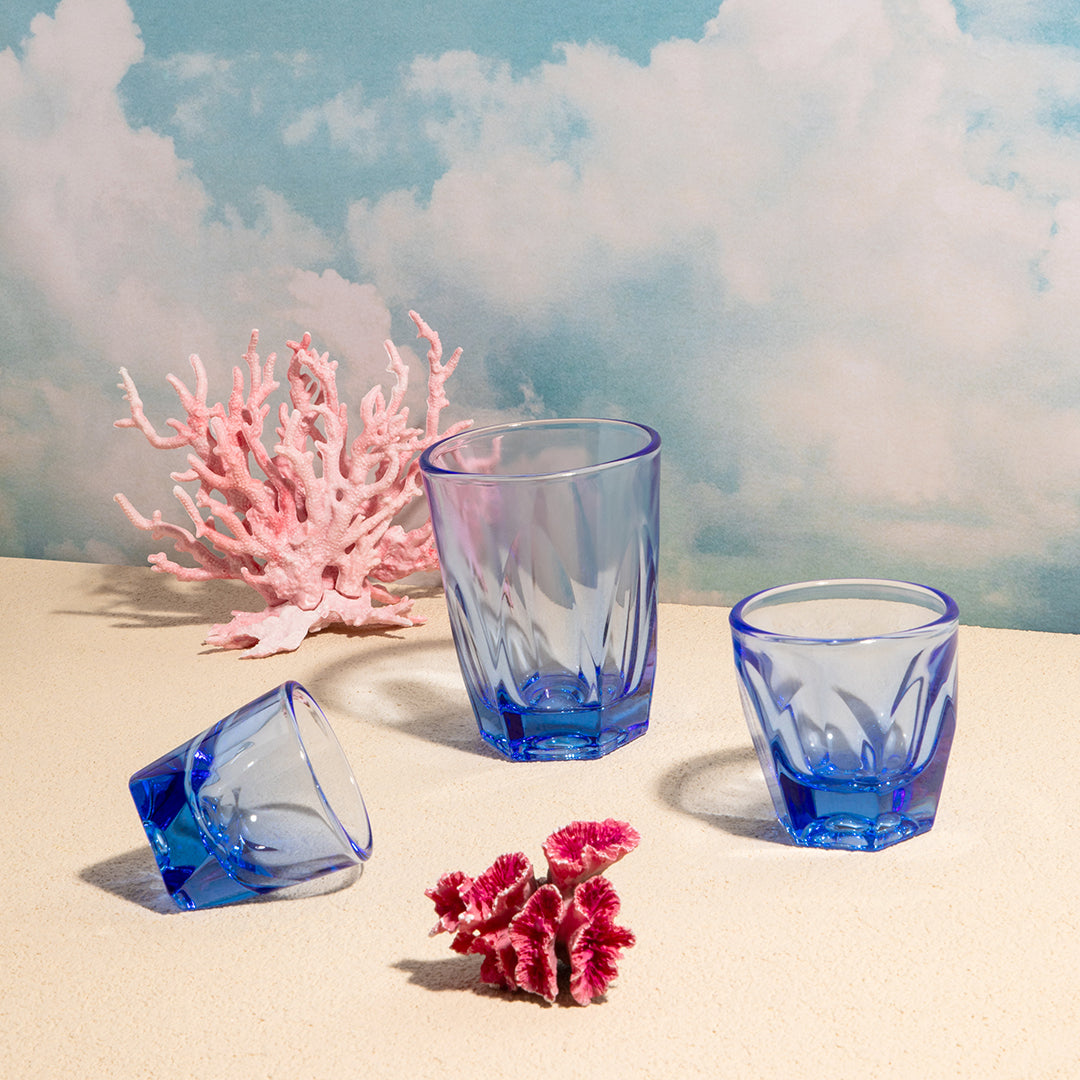 Vero Espresso Glass Ocean Blue